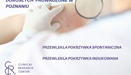 badanie kliniczne pokrzywka indukowana i spontaniczna